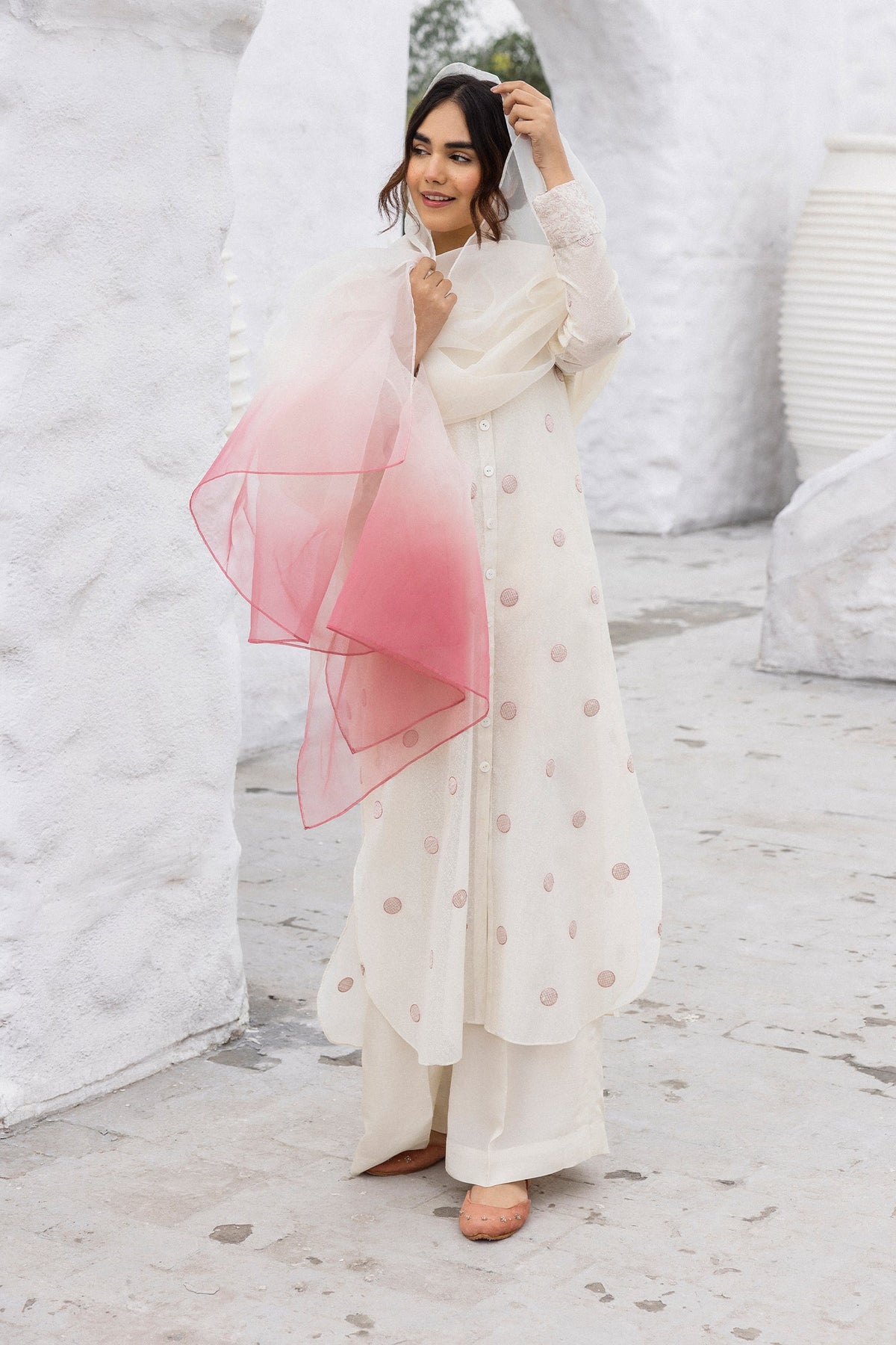 Erum Khan | Ramadan Edition | Safa by Erum Khan - Designer Dress - Type: Ladies Clothes - Available at Libayah - 100% Original