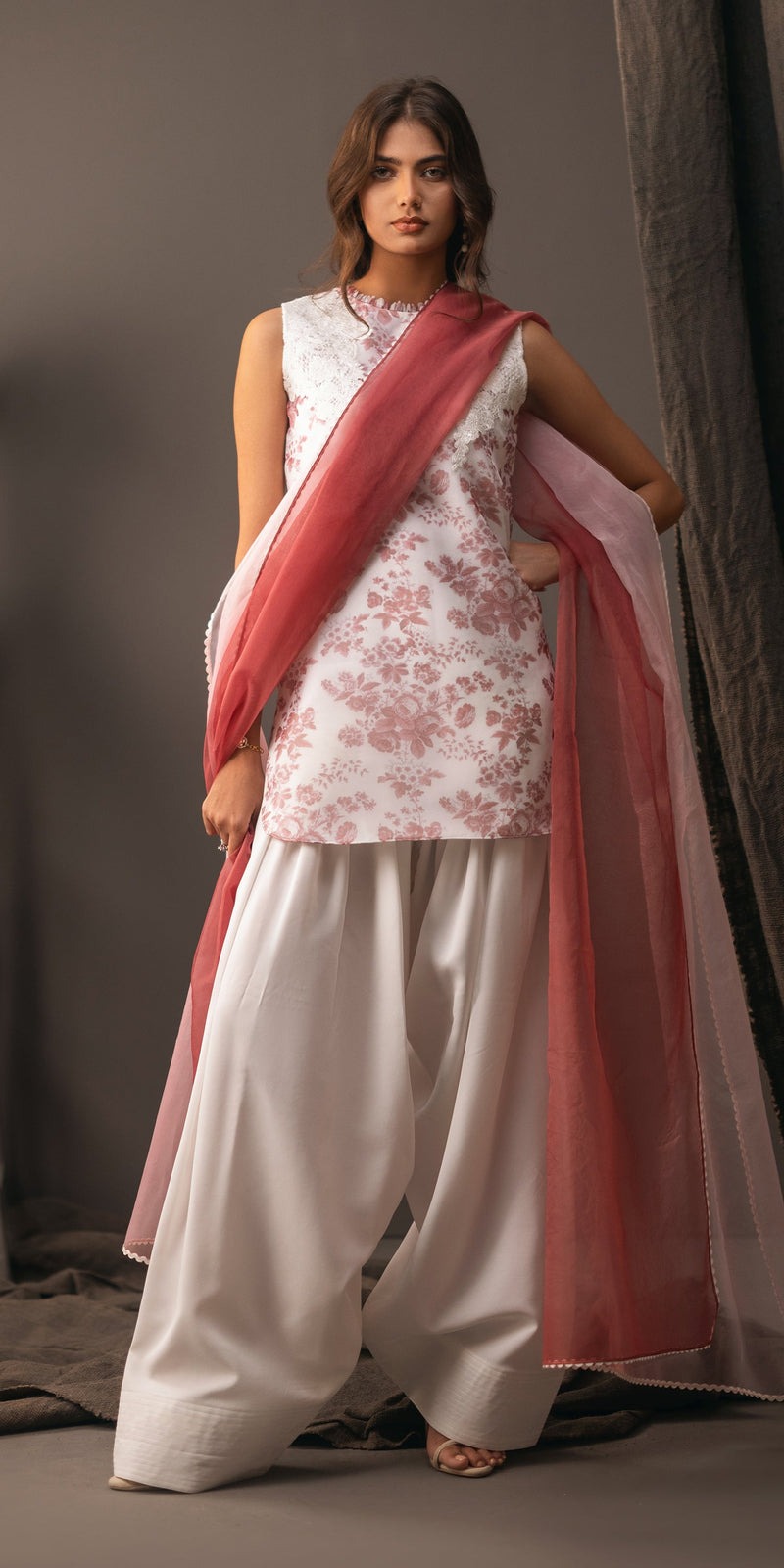 Erum Khan | Beyond Basic | FLORAL ALLURE by Erum Khan - Designer Dress - Type: Ladies Clothes - Available at Libayah - 100% Original