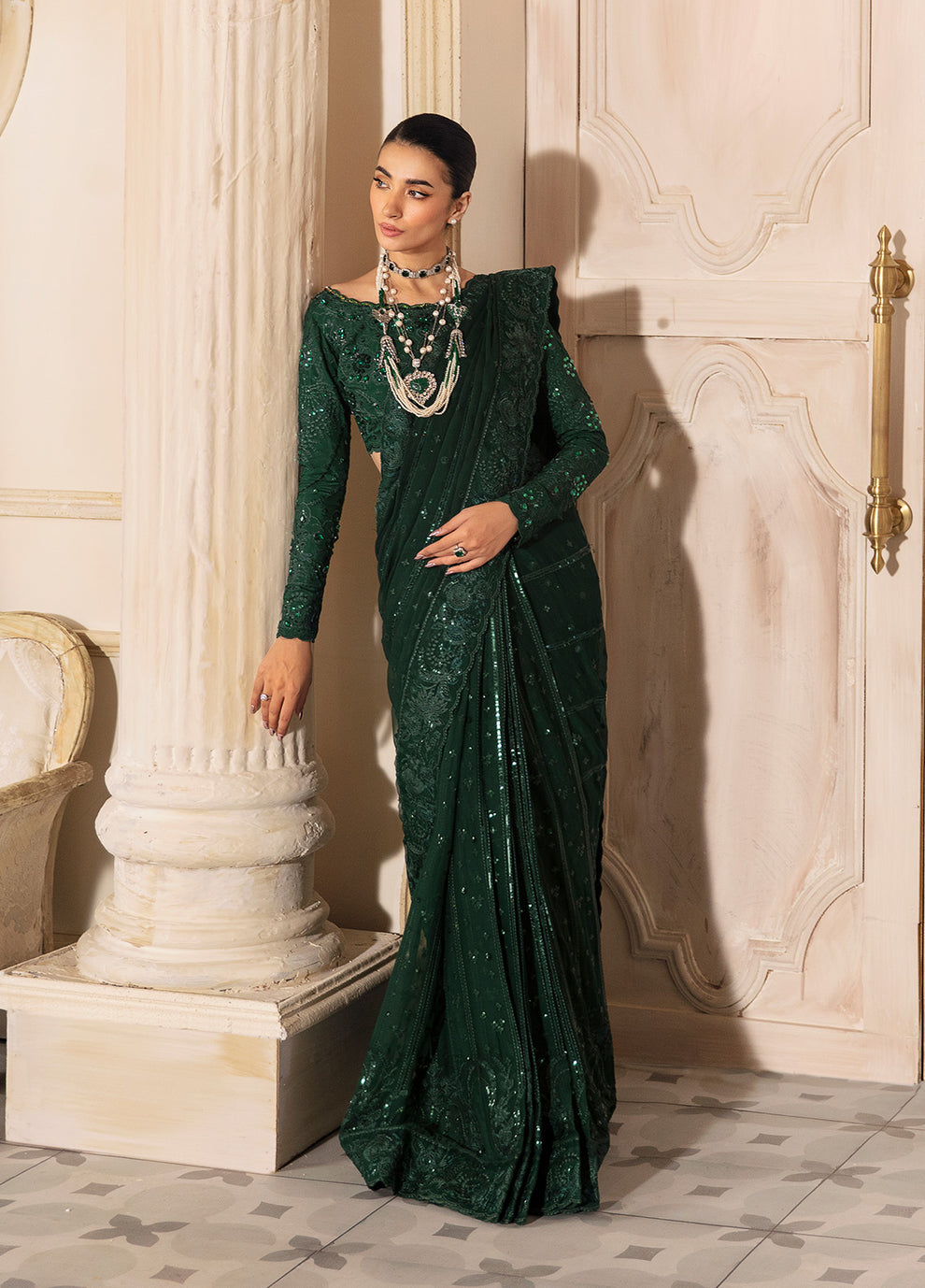 Gulaal | Wedding Formals | Ghazal GL-WS-23V1-42 by Gulaal - Designer Dress - Type: Ladies Clothes - Available at Libayah - 100% Original