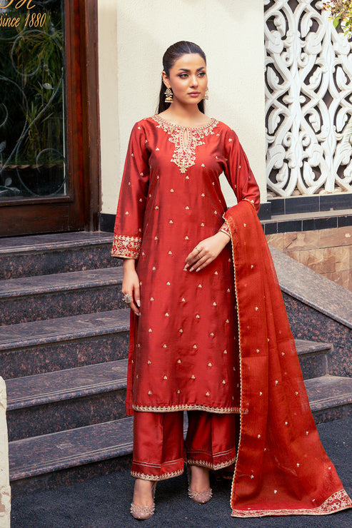 Kross Kulture | Luxury Baharaneh | Zimal KLX-00861 by Kross Kulture - Designer Dress - Type: Ladies Clothes - Available at Libayah - 100% Original