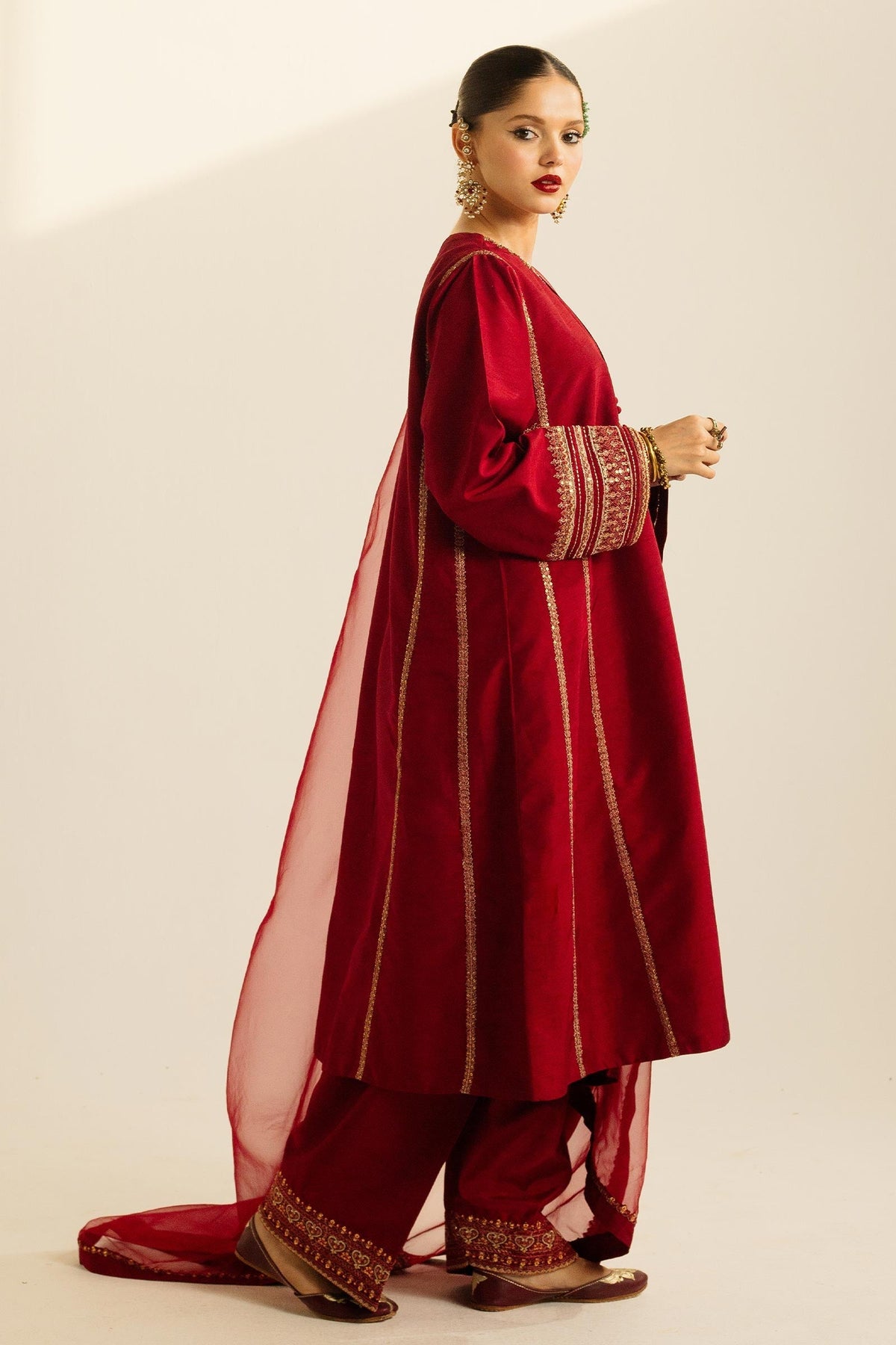 Zara Shahjahan | Wedding Formals 2024 | ZC-4001 by Zara Shahjahan - Designer Dress - Type: Ladies Clothes - Available at Libayah - 100% Original