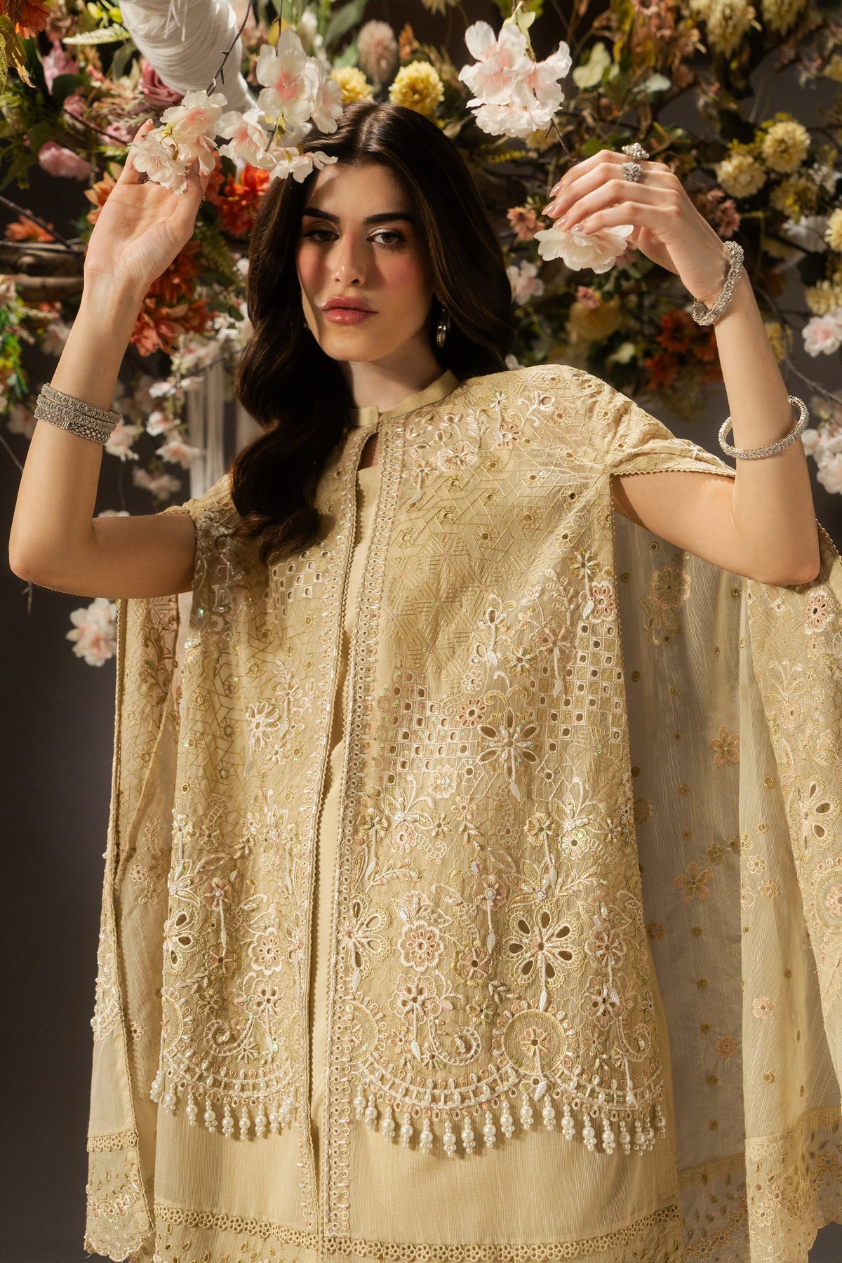 Naqshi | Poetique Party Wears | Livia by Naqshi - Designer Dress  - Type : Ladies Clothes - Available at Libayah - 100% Original 