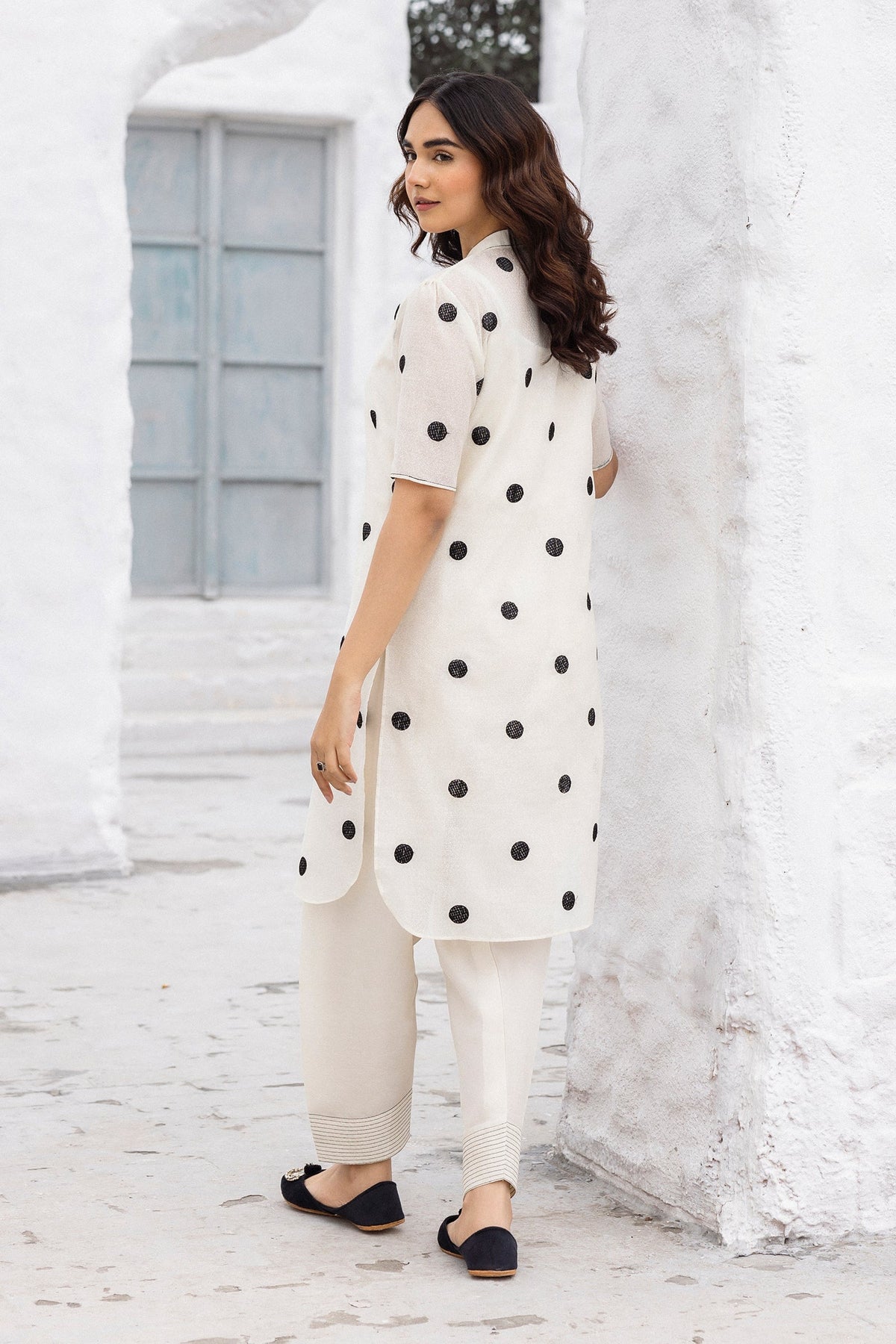 Erum Khan | Ramadan Edition | Elara by Ansab Jahangir - Designer Dress - Type: Ladies Clothes - Available at Libayah - 100% Original