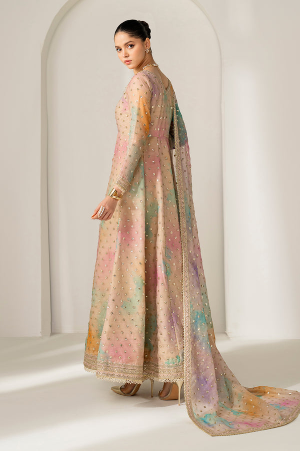 Baroque | Luxury Pret 25 | EMBROIDERED COTTON PATTI PR-1138 by Baroque - Designer Dress  - Type : Ladies Clothes - Available at Libayah - 100% Original 