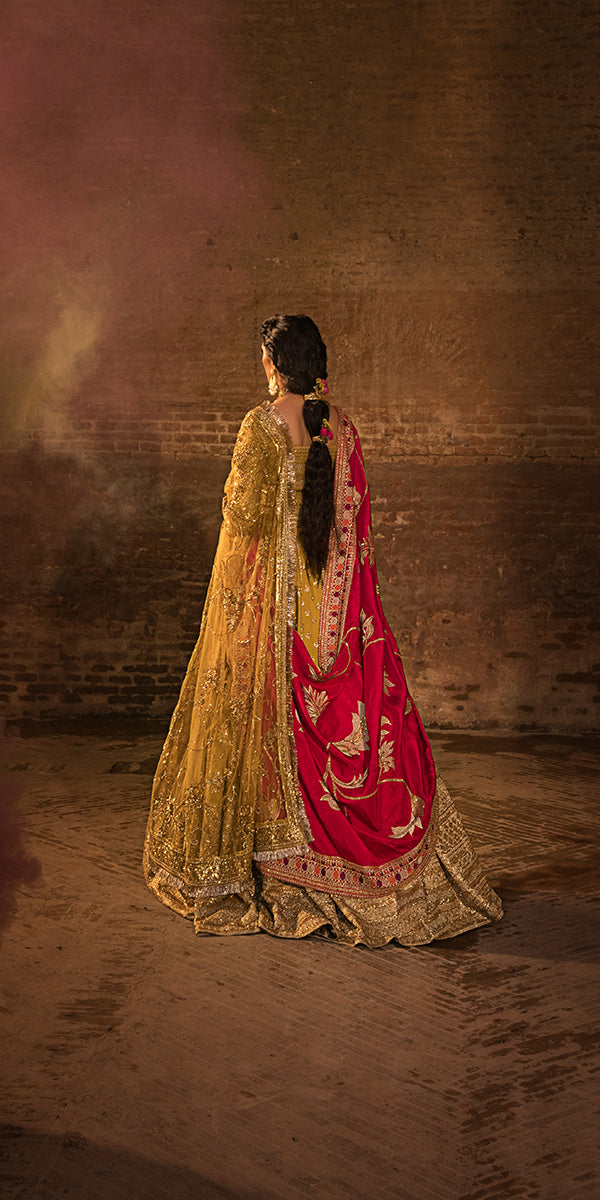 Erum Khan | Jahan Wedding Formals | MAHARANI by Erum Khan - Designer Dress - Type: Ladies Clothes - Available at Libayah - 100% Original