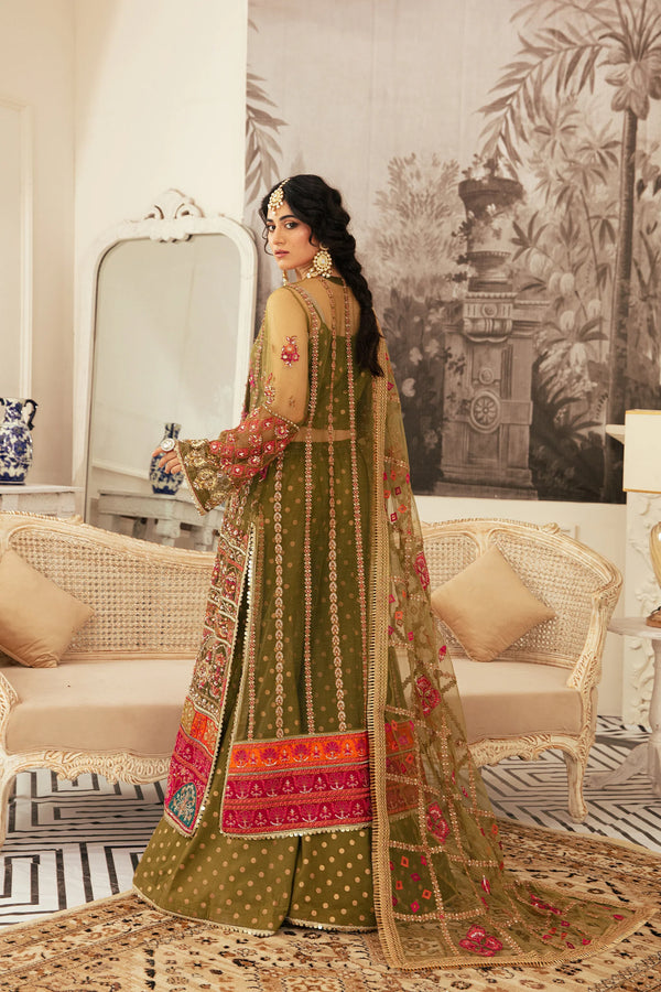 Ezra | Wedding Collection | Naaz by Ezra - Designer Dress - Type: Ladies Clothes - Available at Libayah - 100% Original