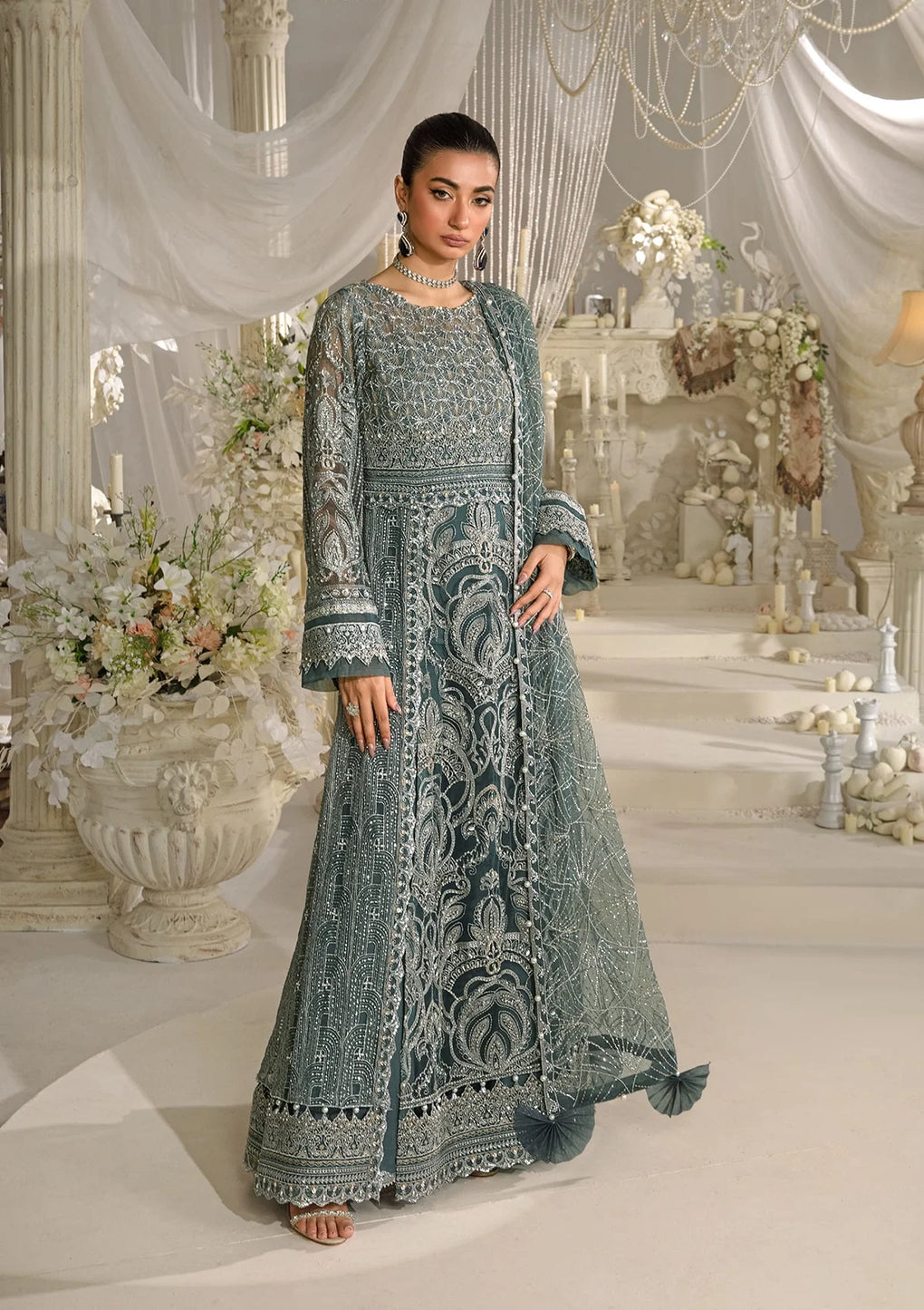 Elaf Premium | Evara Formals 24 | EFE-08 NIRVANA by Elaf Premium - Designer Dress - Type: The Formal Exhibit - Available at Libayah - 100% Original