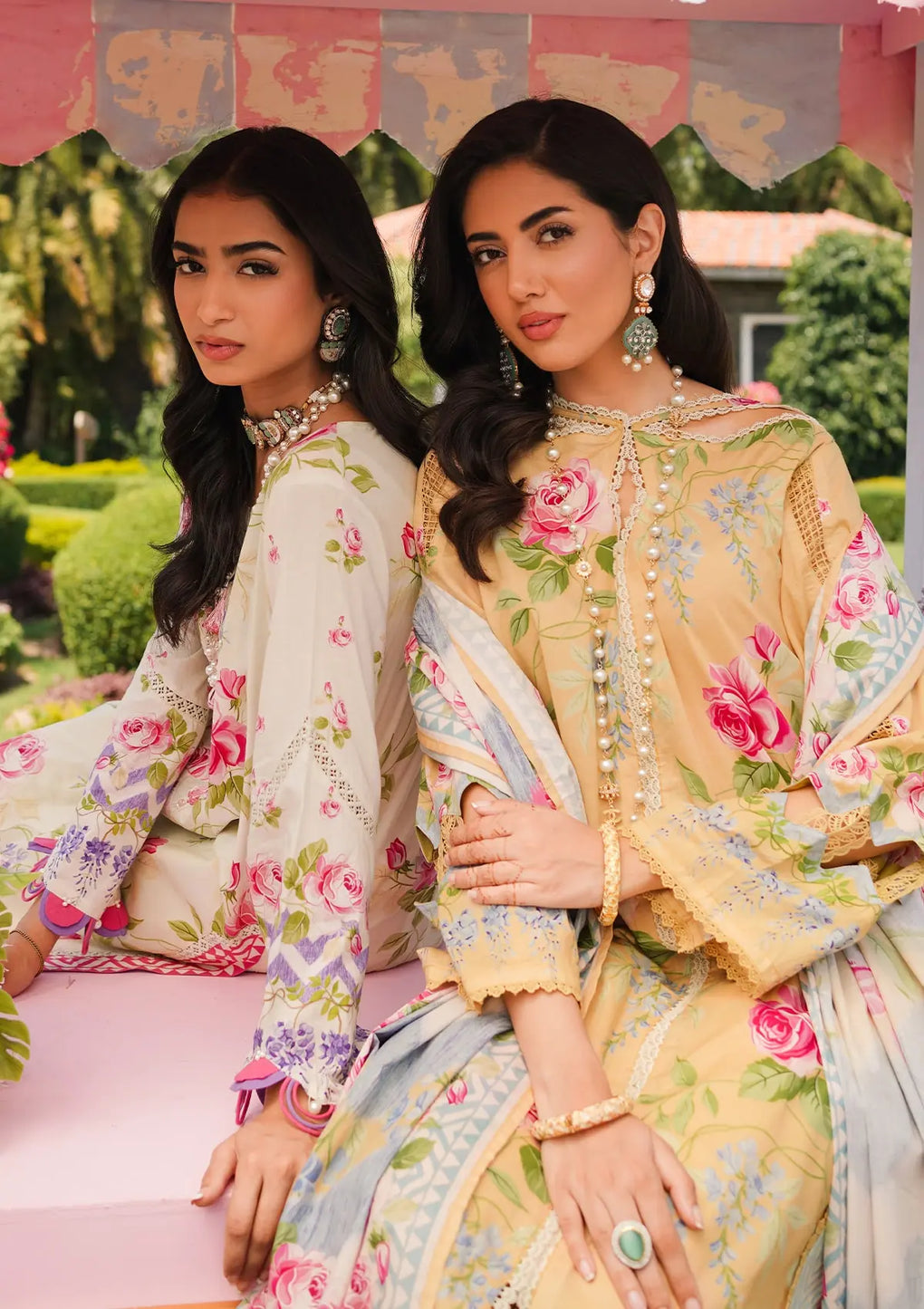 Elaf Premium | Printed Collection 24 | EEP-03B - Meadow Magic by Elaf Premium - Designer Dress - Type: Ladies Clothes - Available at Libayah - 100% Original