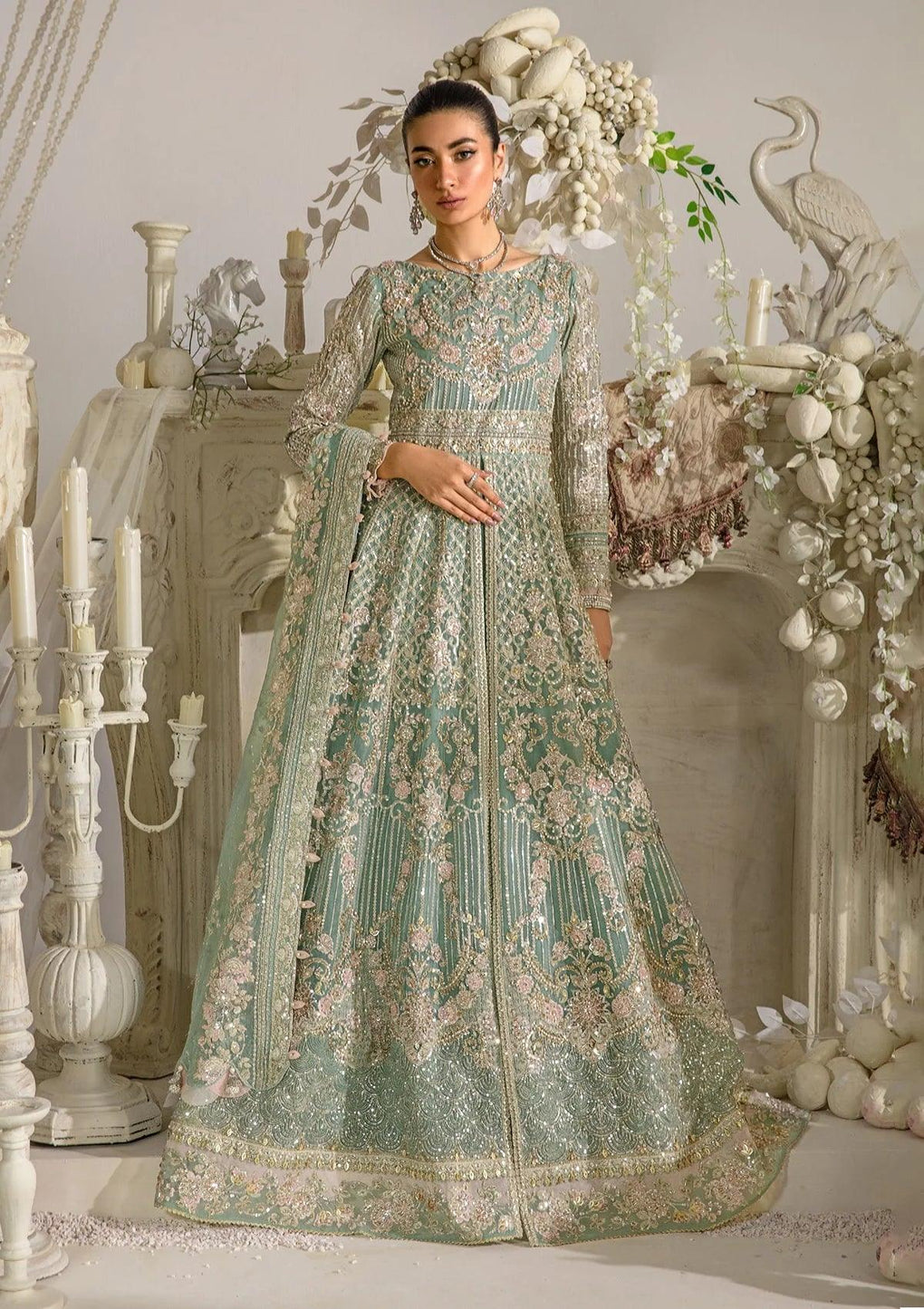 Elaf Premium | Evara Formals 24 | EFE-02 ELSA by Elaf Premium - Designer Dress - Type: The Formal Exhibit - Available at Libayah - 100% Original