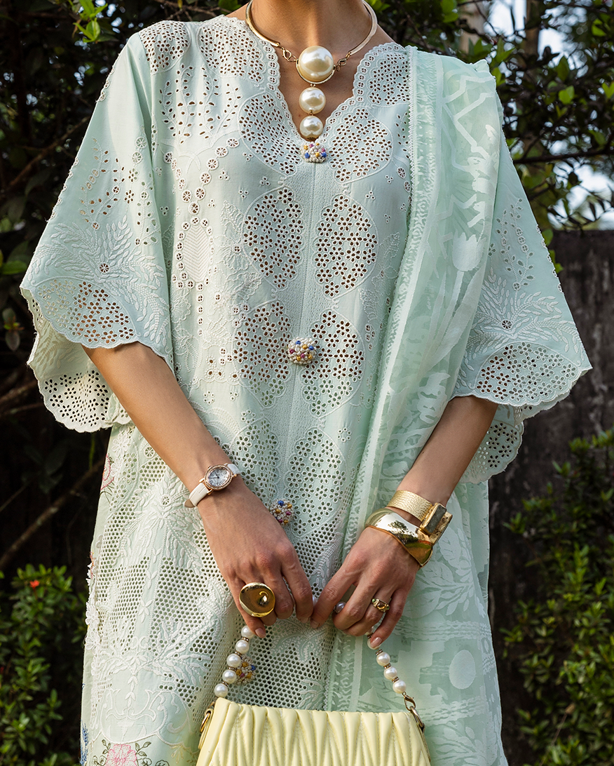 Esmel | Mon Tresor Luxe Lawn 26 | Fait Avec Amour by Esmel - Designer Dress - Type : Luxury Dress - Available at Libayah - 100% Original