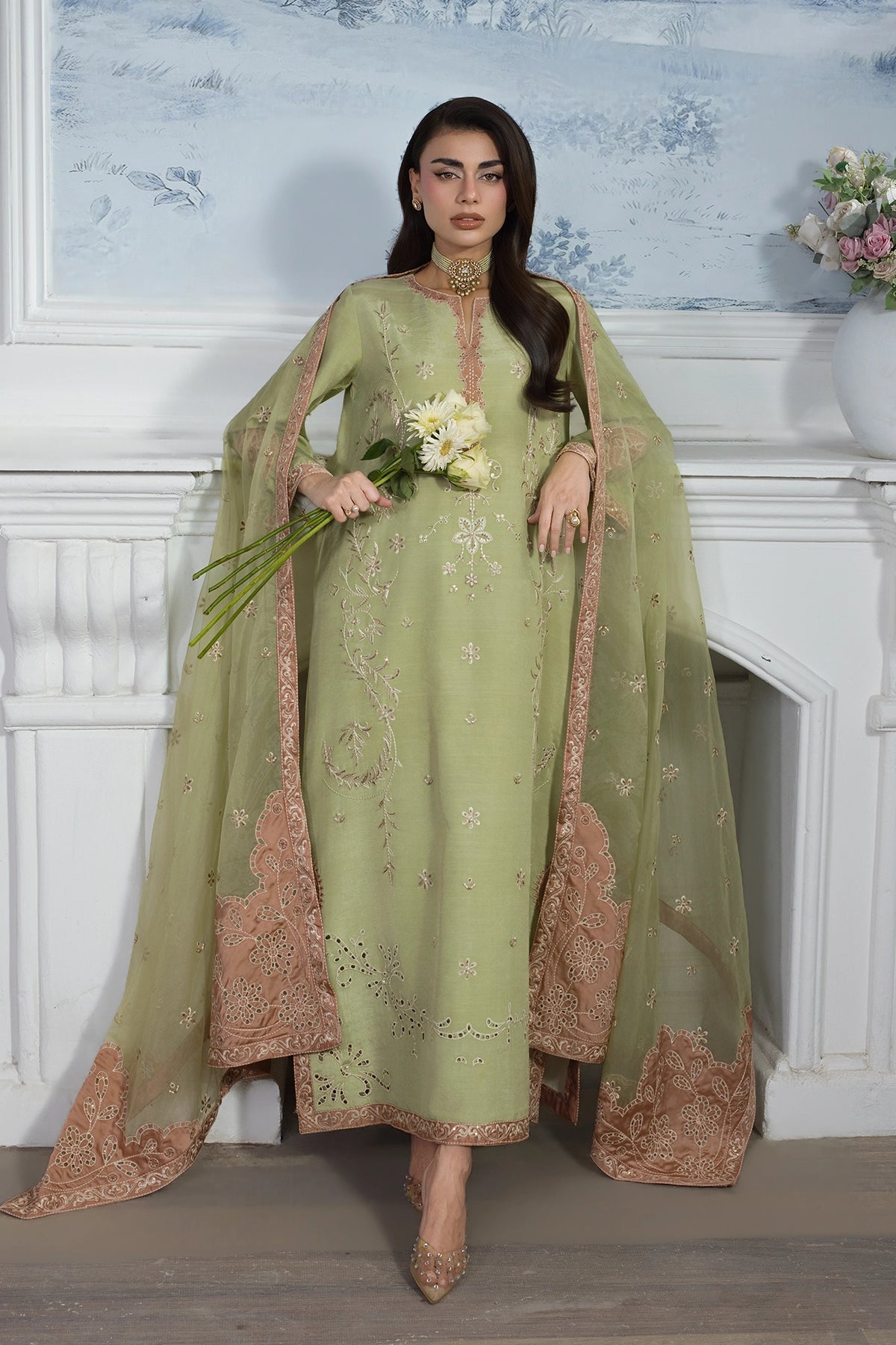 Rangrasiya | Lumeire Silk | Alma by Rangrasiya - Designer Dress  - Type : Ladies Clothes - Available at Libayah - 100% Original 