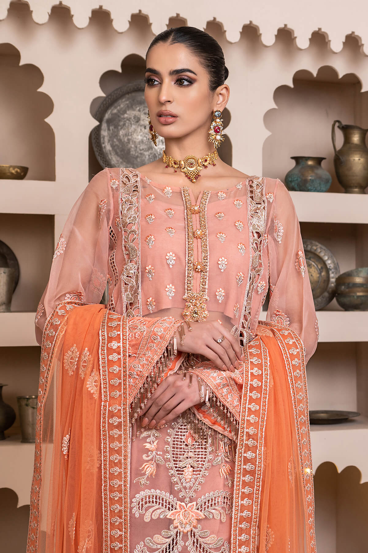 Janique | Luxury Collection 24 | D-001 Delight Pink by Janique - Designer Dress - Type: Ladies Clothes - Available at Libayah - 100% Original