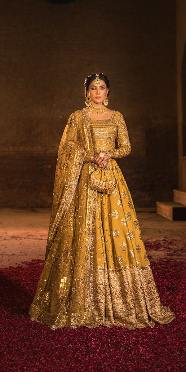 Erum Khan | Jahan Wedding Formals | MAHARANI by Erum Khan - Designer Dress - Type: Ladies Clothes - Available at Libayah - 100% Original