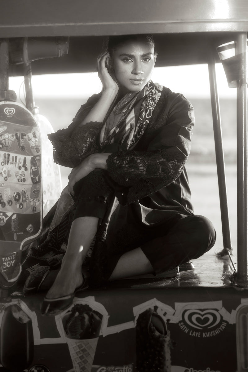 Baroque | Luxury Pret 25 | UF-4063 by Baroque - Designer Dress - Type: Ladies Clothes - Available at Libayah - 100% Original