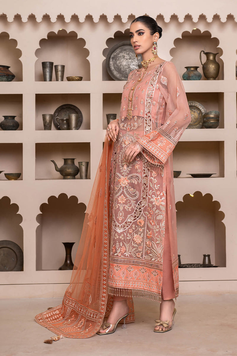 Janique | Luxury Collection 24 | D-001 Delight Pink by Janique - Designer Dress - Type: Ladies Clothes - Available at Libayah - 100% Original
