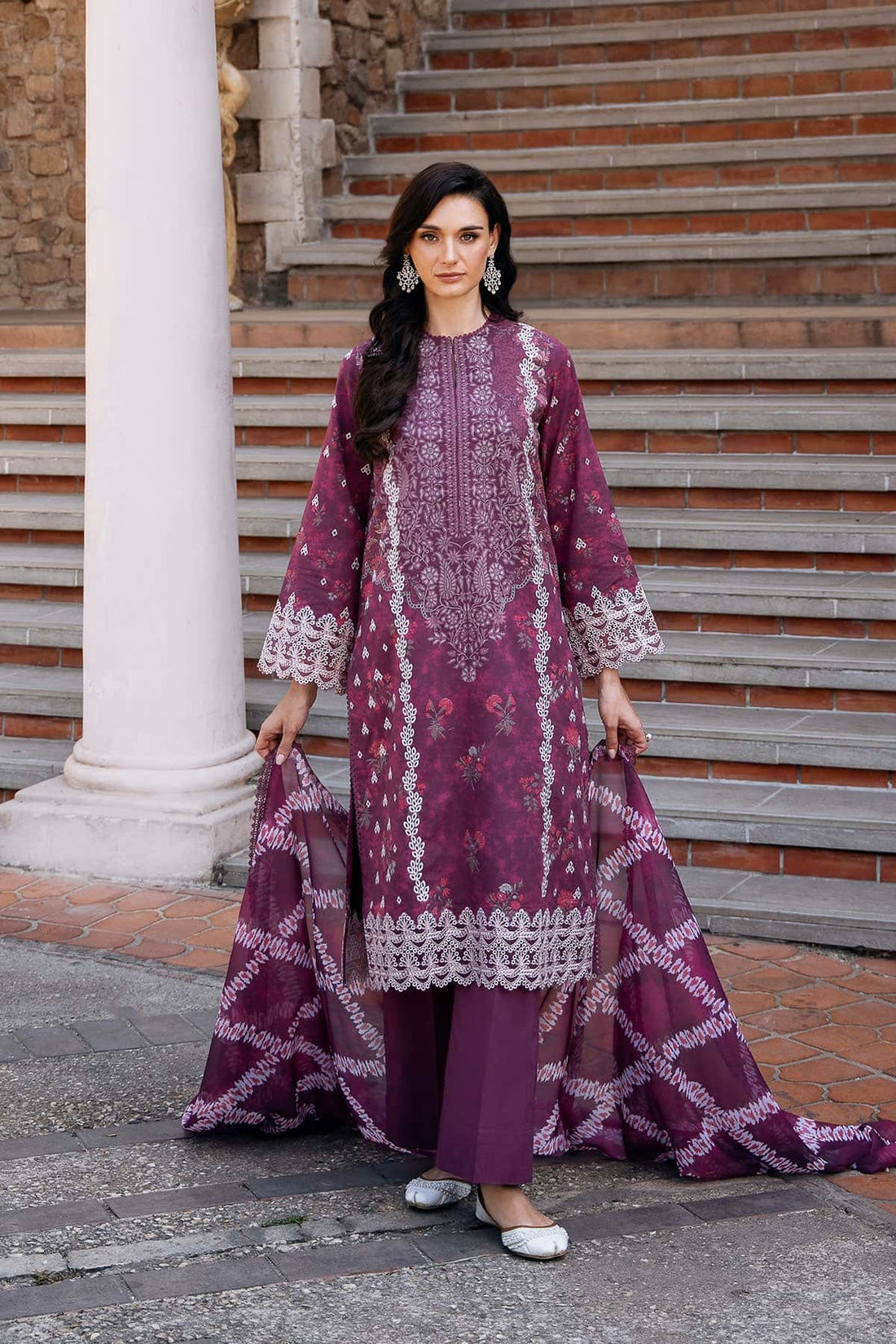Afrozeh | Damask The Holiday Edit 25 | Anisa A by Afrozeh - Designer Dress - Type: Ladies Clothes - Available at Libayah - 100% Original
