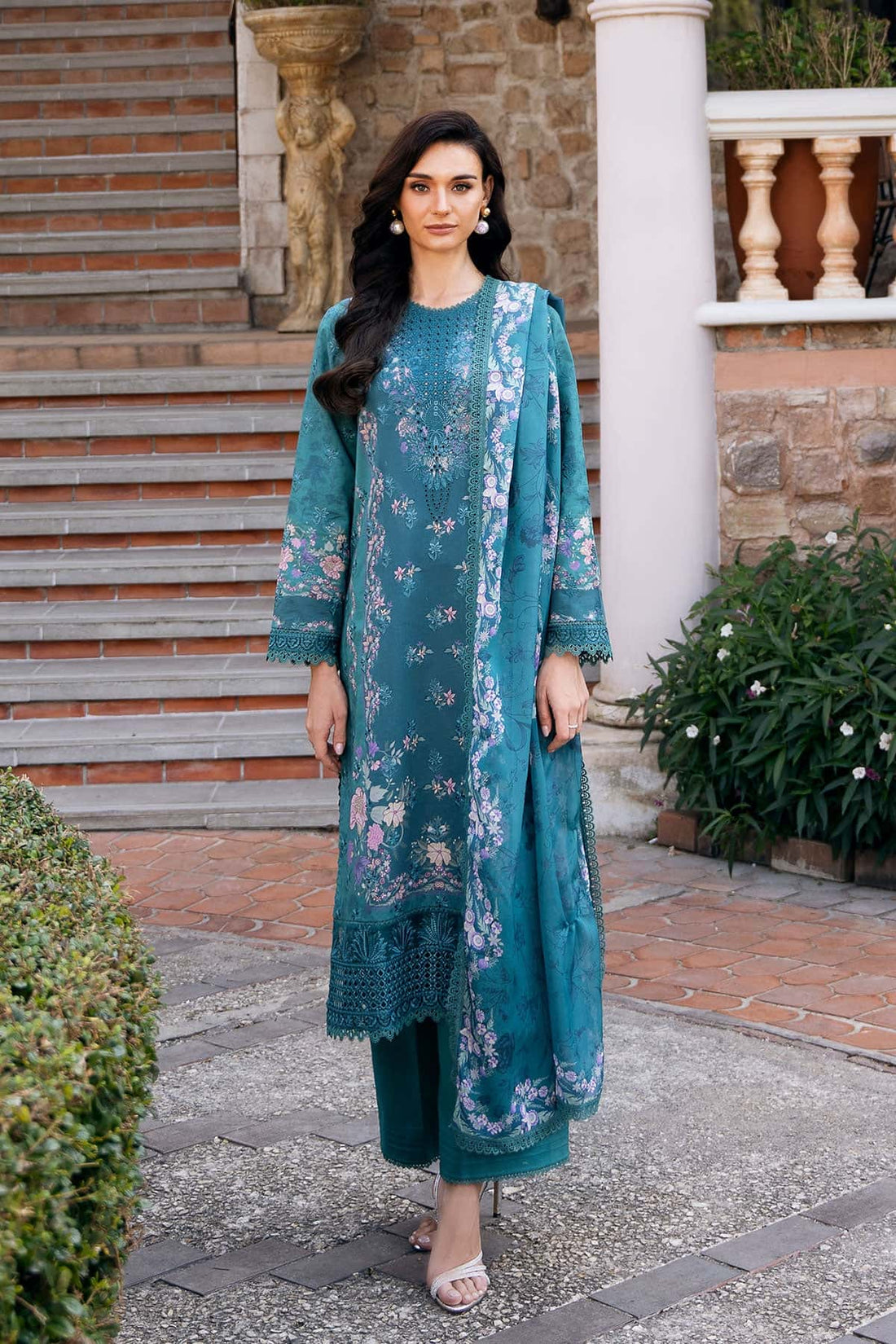 Afrozeh | Damask The Holiday Edit 25 | Eden A by Afrozeh - Designer Dress - Type: Ladies Clothes - Available at Libayah - 100% Original