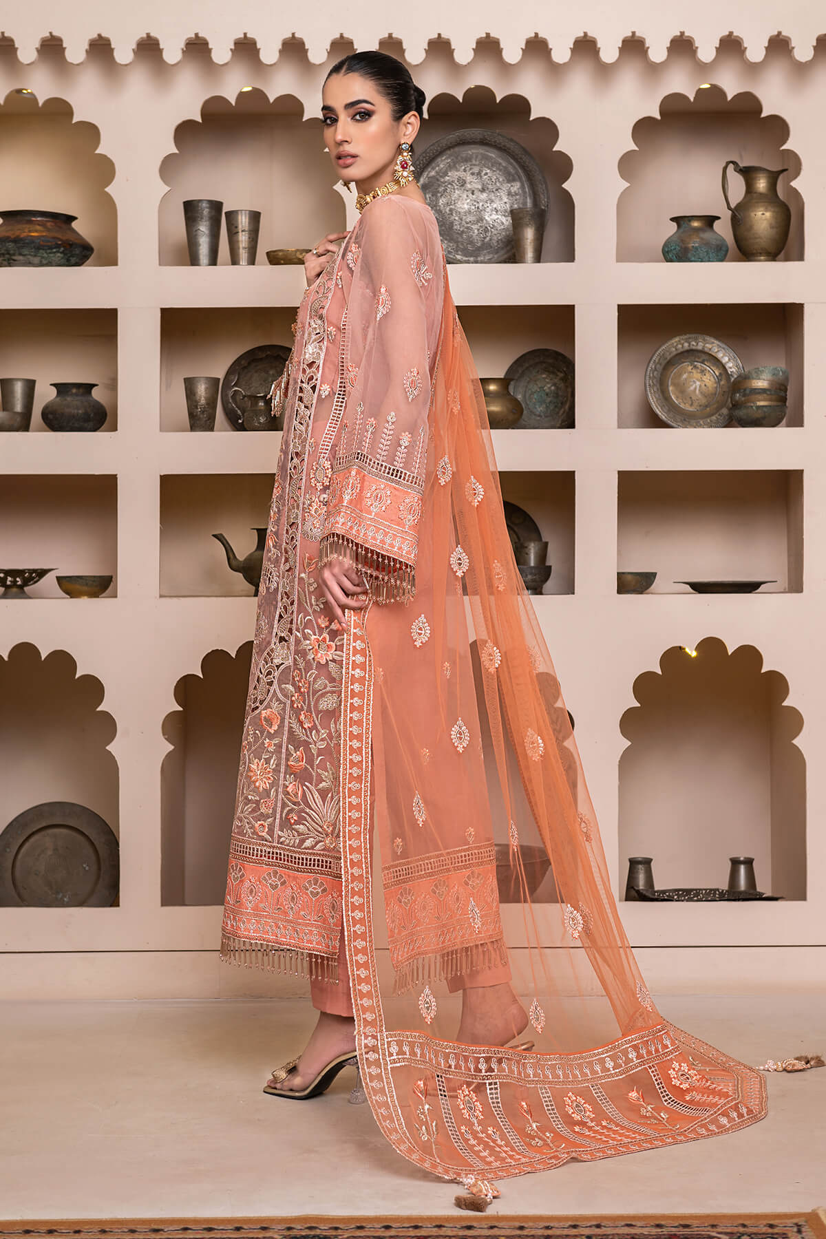 Janique | Luxury Collection 24 | D-001 Delight Pink by Janique - Designer Dress - Type: Ladies Clothes - Available at Libayah - 100% Original