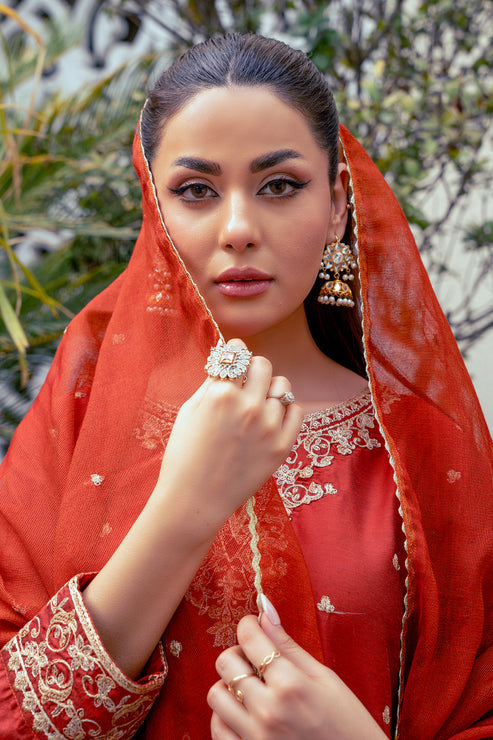 Kross Kulture | Luxury Baharaneh | Zimal KLX-00861 by Kross Kulture - Designer Dress - Type: Ladies Clothes - Available at Libayah - 100% Original