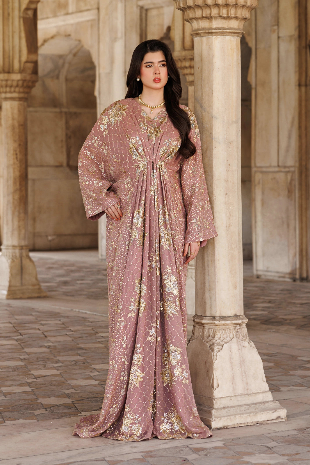 Afrozeh | Basic Pret 26 RTW | NACRE by Afrozeh - Designer Dress  - Type : Ladies Clothes - Available at Libayah - 100% Original 