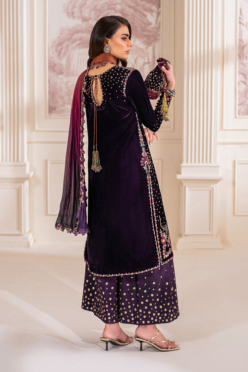 Baroque | Velvet 25 | UF-748 by Baroque - Designer Dress  - Type : Ladies Clothes - Available at Libayah - 100% Original 