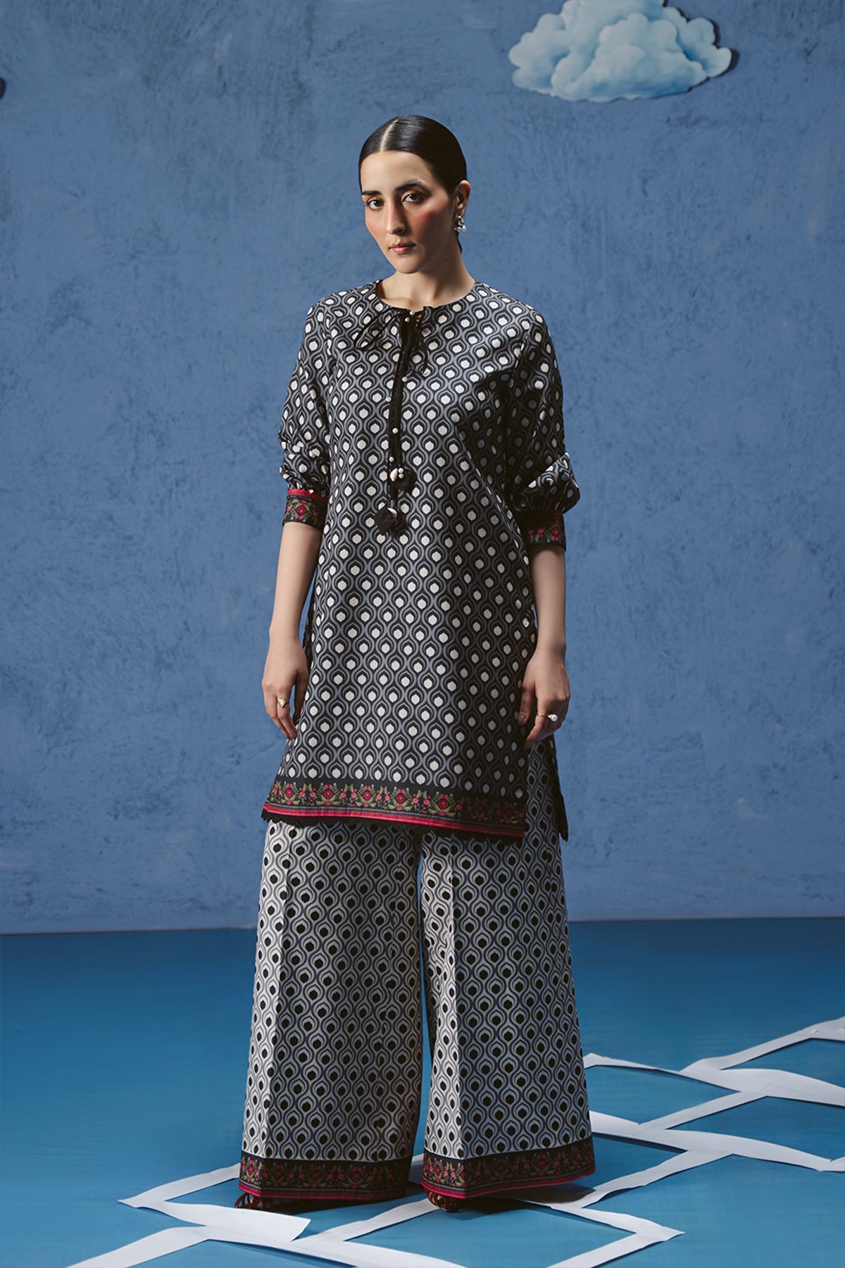 Afrozeh | Basic Pret 26 RTW | NACRE by Afrozeh - Designer Dress  - Type : Ladies Clothes - Available at Libayah - 100% Original 