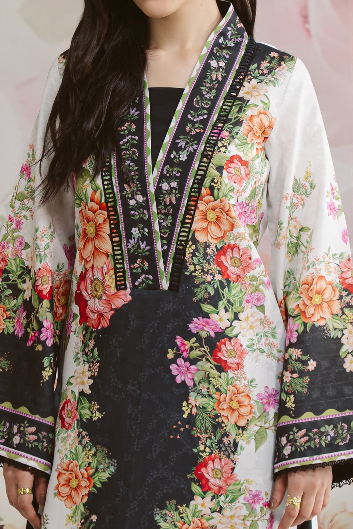 Afrozeh | Basic Pret 26 RTW | NACRE by Afrozeh - Designer Dress  - Type : Ladies Clothes - Available at Libayah - 100% Original 
