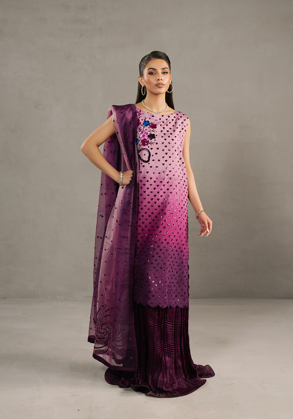 Zarqash | Silk Edit | ZQS 003 GIANNA by Zarqash - Designer Dress - Type: Ladies Clothes - Available at Libayah - 100% Original