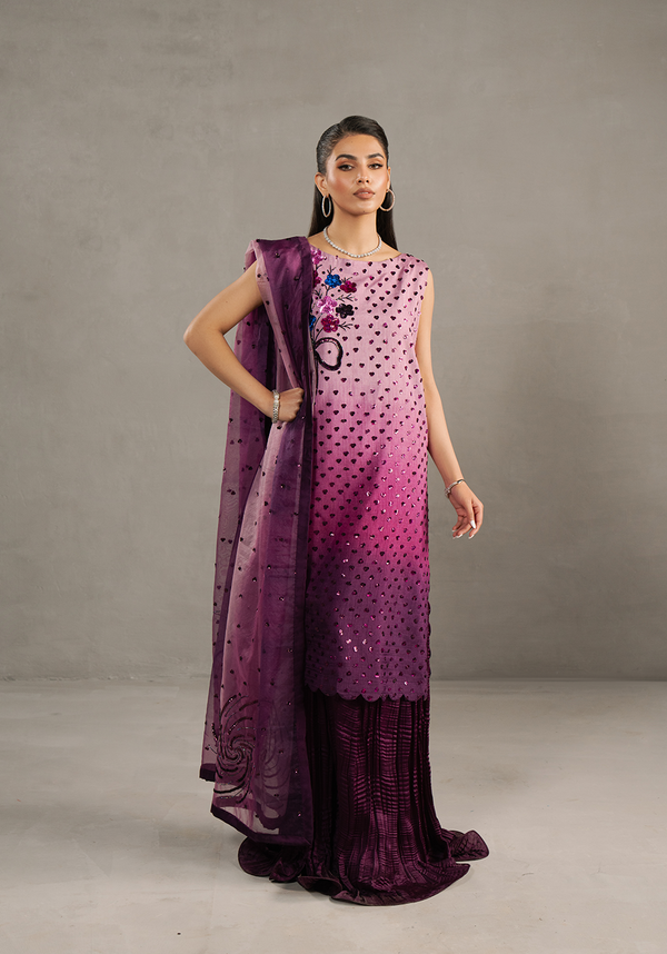 Zarqash | Silk Edit | ZQS 003 GIANNA by Zarqash - Designer Dress - Type: Ladies Clothes - Available at Libayah - 100% Original