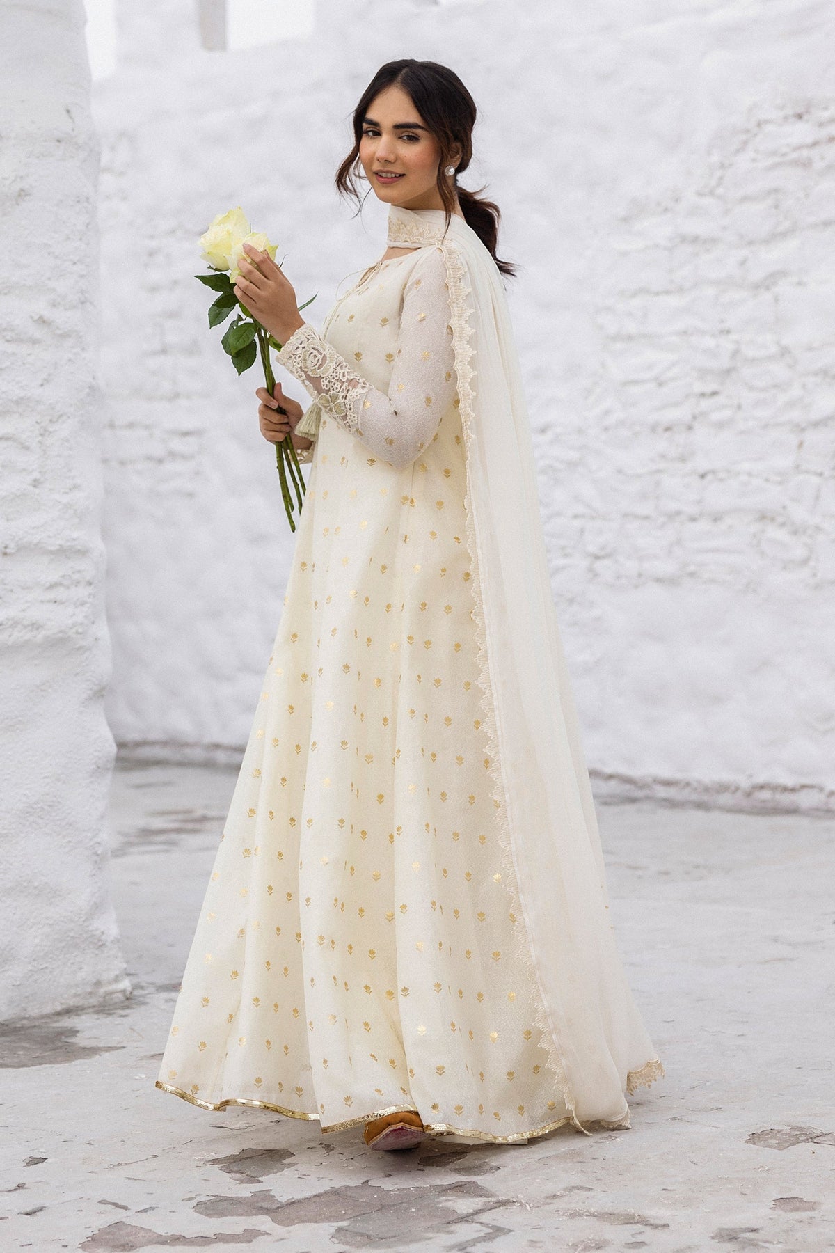 Erum Khan | Ramadan Edition | Hoor by Erum Khan - Designer Dress - Type: Ladies Clothes - Available at Libayah - 100% Original