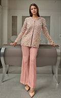 Threads and Motifs | Formal Dresses 25 | Embroidered Jacket by Threads and Motifs - Designer Dress  - Type : Ladies Clothes - Available at Libayah - 100% Original 