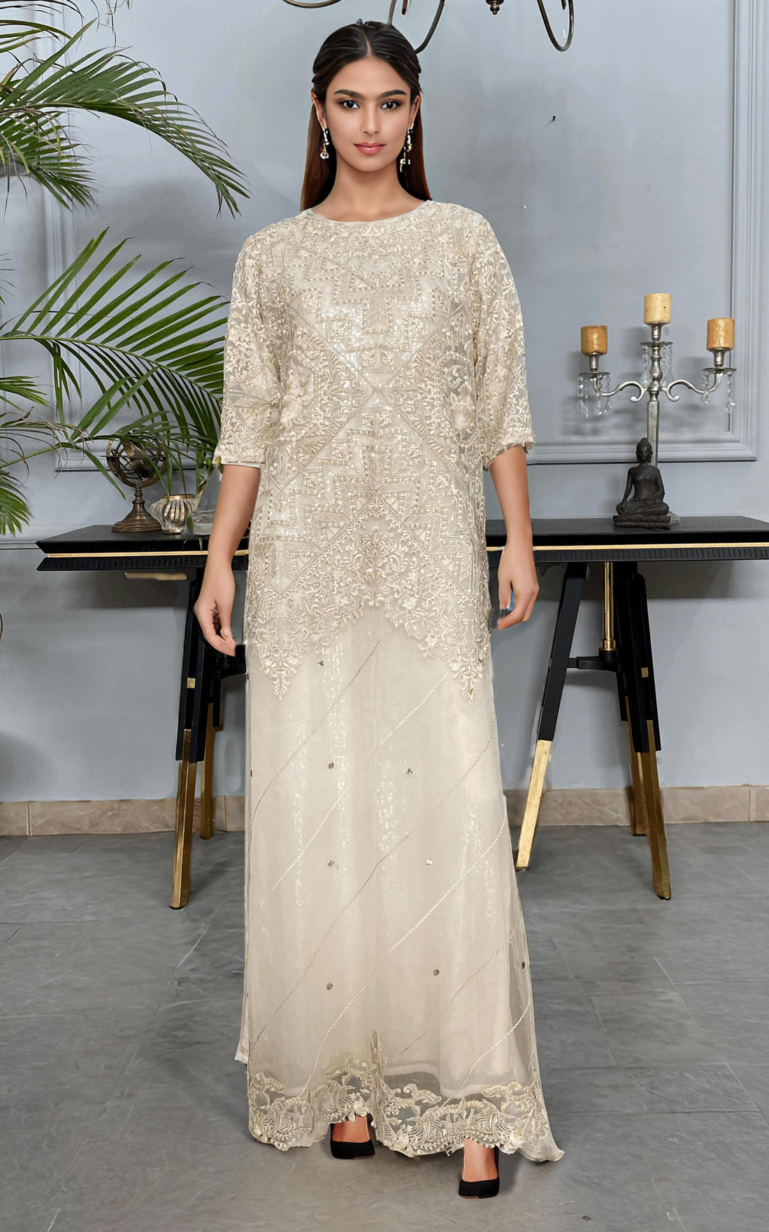 Threads and Motifs | Formal Dresses 24 | 9009 by Threads and Motifs - Designer Dress - Type: Ladies Clothes - Available at Libayah - 100% Original
