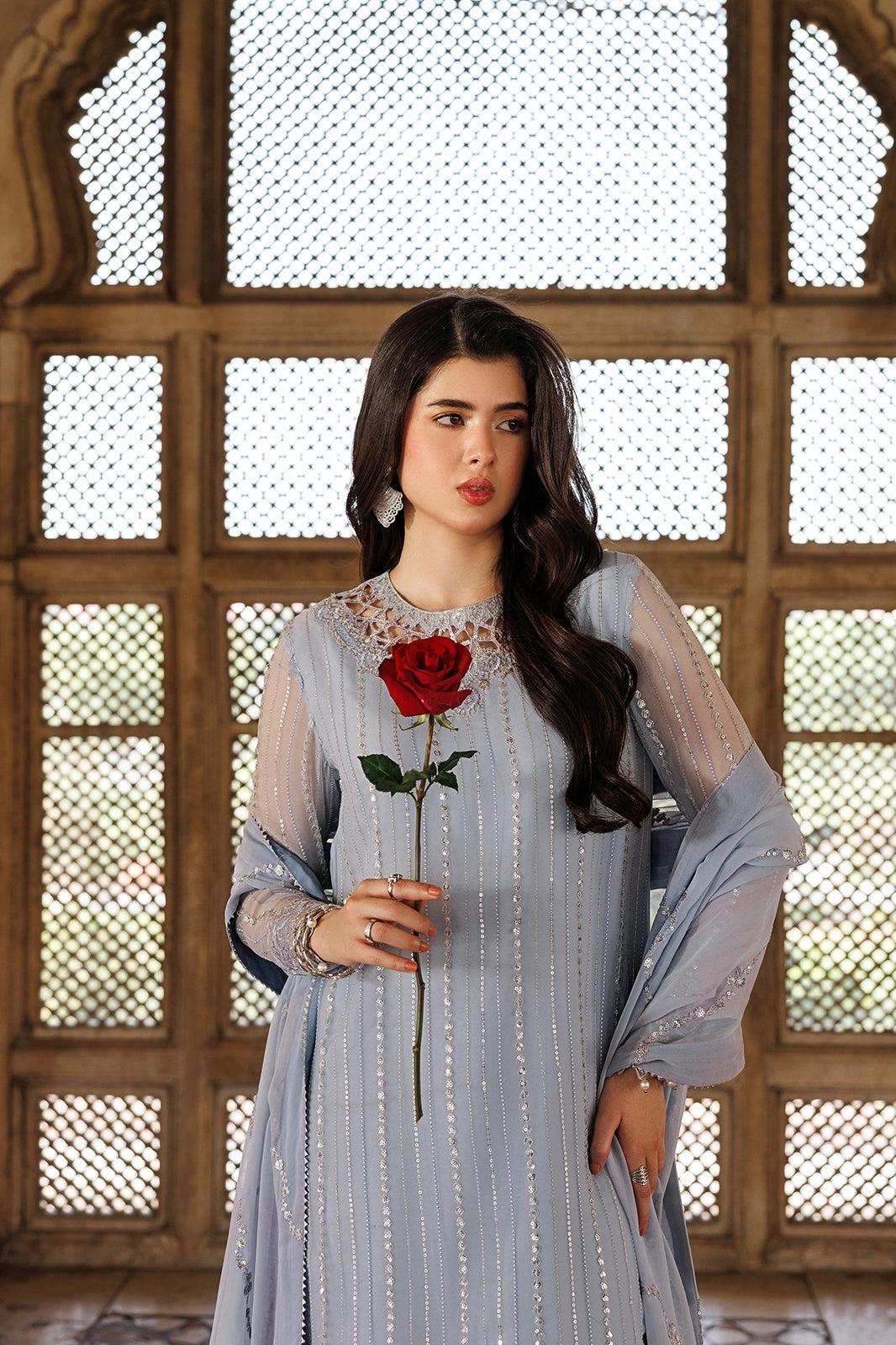 Afrozeh | Basic Pret 26 RTW | NACRE by Afrozeh - Designer Dress  - Type : Ladies Clothes - Available at Libayah - 100% Original 