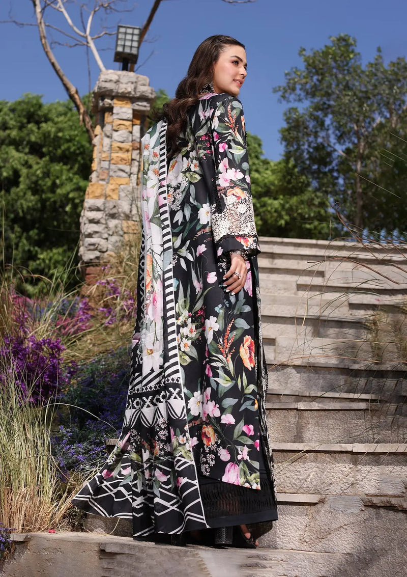 Elaf Premium | Prints Chikankari 24 | 02A NOIREE by Elaf Premium - Designer Dress - Type: Ladies Clothes - Available at Libayah - 100% Original