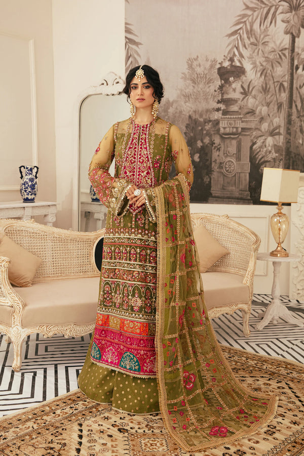 Ezra | Wedding Collection | Naaz by Ezra - Designer Dress - Type: Ladies Clothes - Available at Libayah - 100% Original