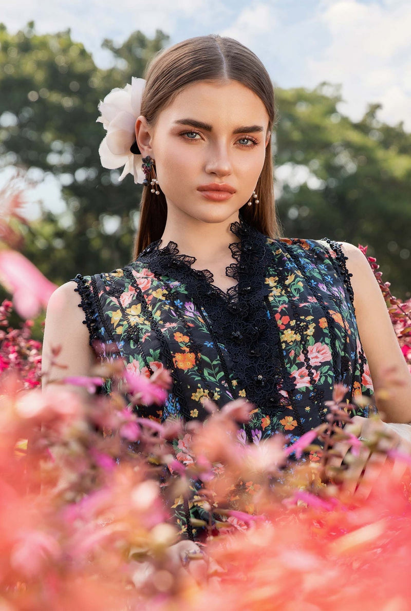 Maria B | M Prints 25 | MPT-2507-B by Maria B - Designer Dress - Type: Ladies Clothes - Available at Libayah - 100% Original