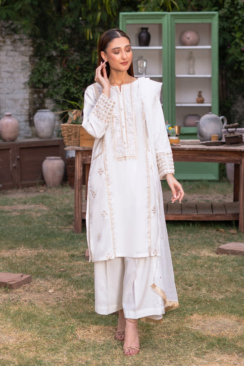 Kross Kulture | Luxury Baharaneh | CLEMENTINE KLX-00738 by Kross Kulture - Designer Dress - Type: Ladies Clothes - Available at Libayah - 100% Original