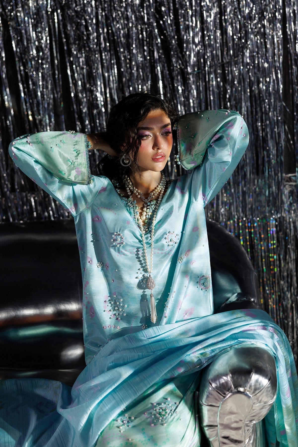Rangrasiya | Luxe Silk 26 | Luvelle by Rangrasiya - Designer Dress  - Type : Ladies Clothes - Available at Libayah - 100% Original 