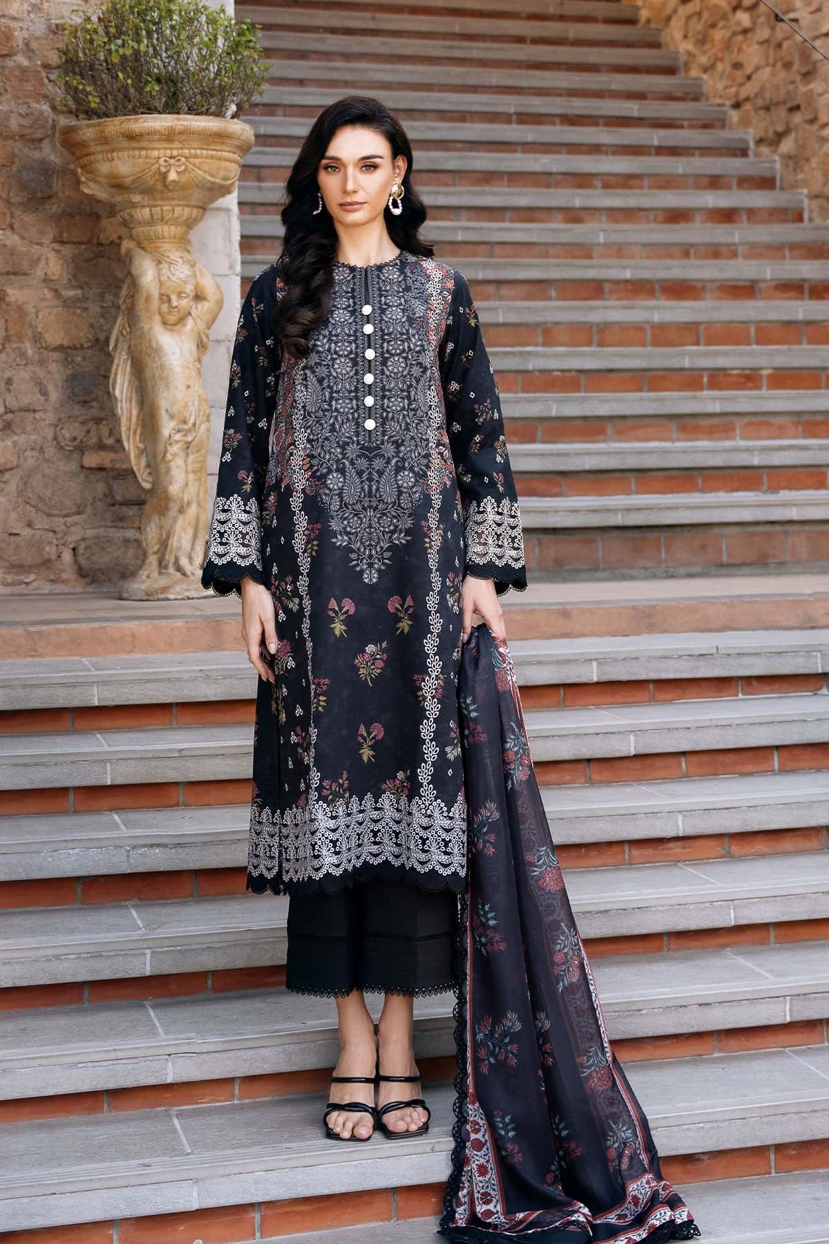Afrozeh | Damask The Holiday Edit 25 | Anisa B by Afrozeh - Designer Dress - Type: Ladies Clothes - Available at Libayah - 100% Original