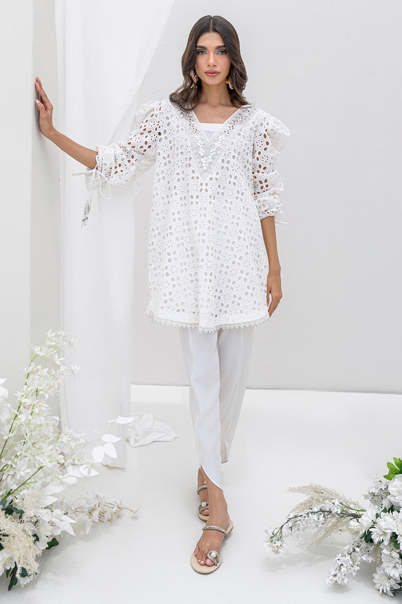 Chic Ophicial |  Aarzu Luxe Pret | Snow Flake by Chic Ophicial - Designer Dress  - Type : Ladies Clothes - Available at Libayah - 100% Original 