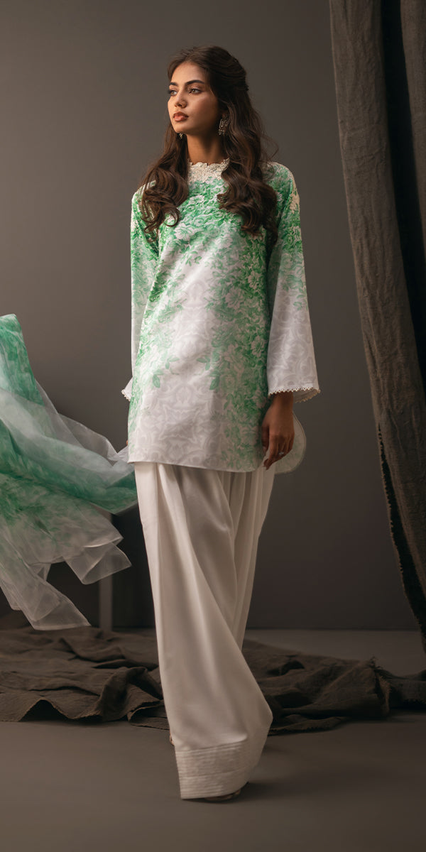 Erum Khan | Beyond Basic | VIVID ELEGANCE by Erum Khan - Designer Dress - Type: Ladies Clothes - Available at Libayah - 100% Original