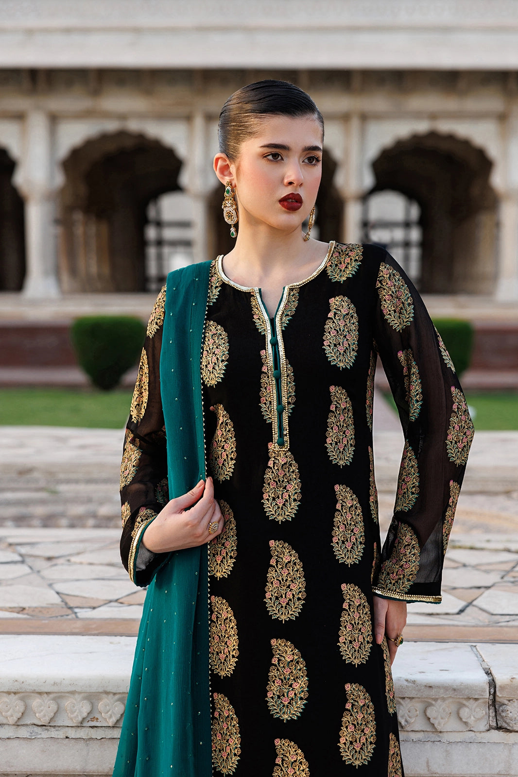 Afrozeh | Basic Pret 26 RTW | NACRE by Afrozeh - Designer Dress  - Type : Ladies Clothes - Available at Libayah - 100% Original 