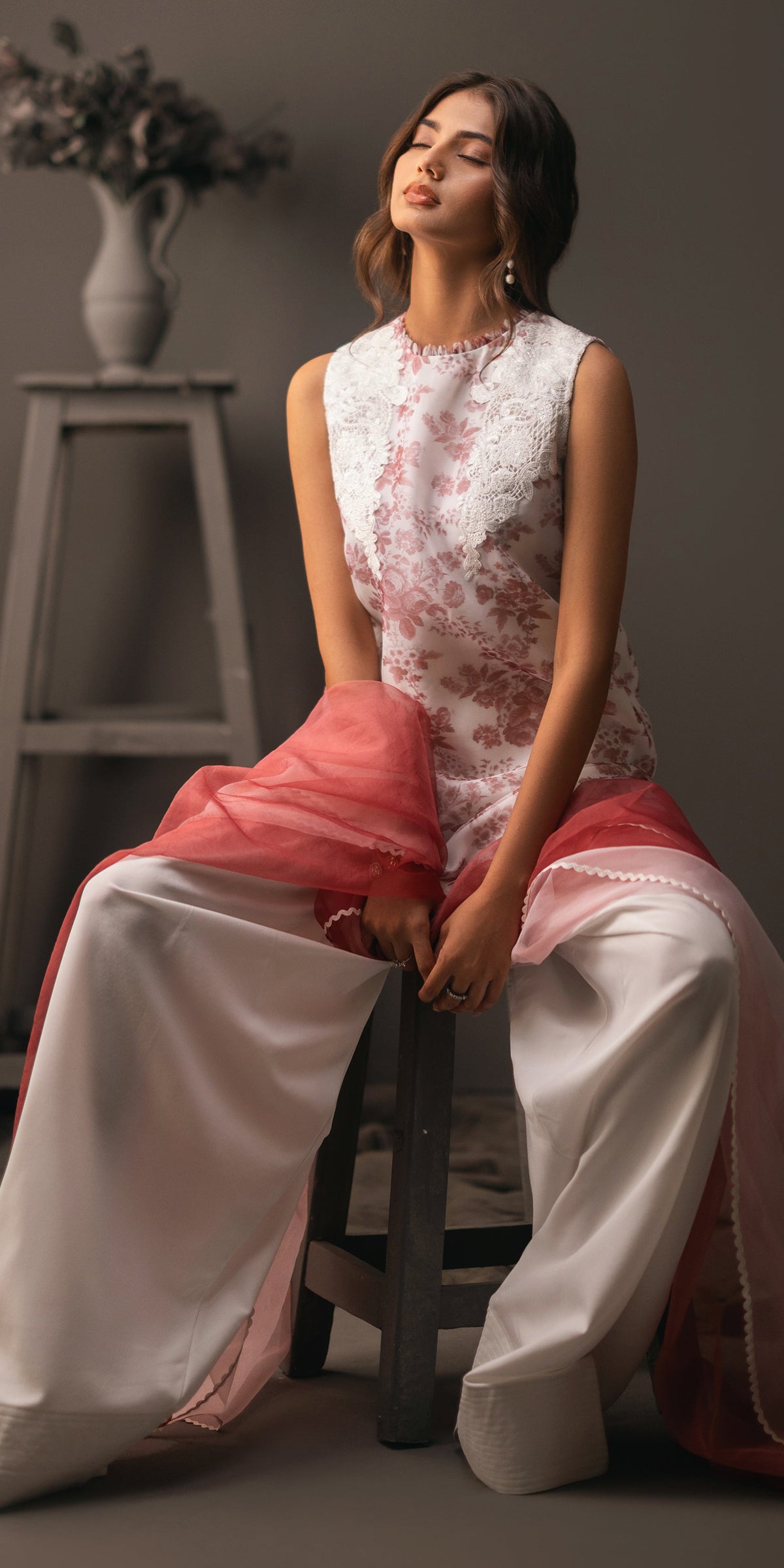 Erum Khan | Beyond Basic | FLORAL ALLURE by Erum Khan - Designer Dress - Type: Ladies Clothes - Available at Libayah - 100% Original