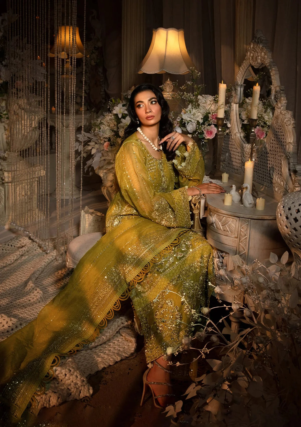 Elaf Premium | Evara Formals 24 | EFE-03 SUNLIT by Elaf Premium - Designer Dress - Type: The Formal Exhibit - Available at Libayah - 100% Original