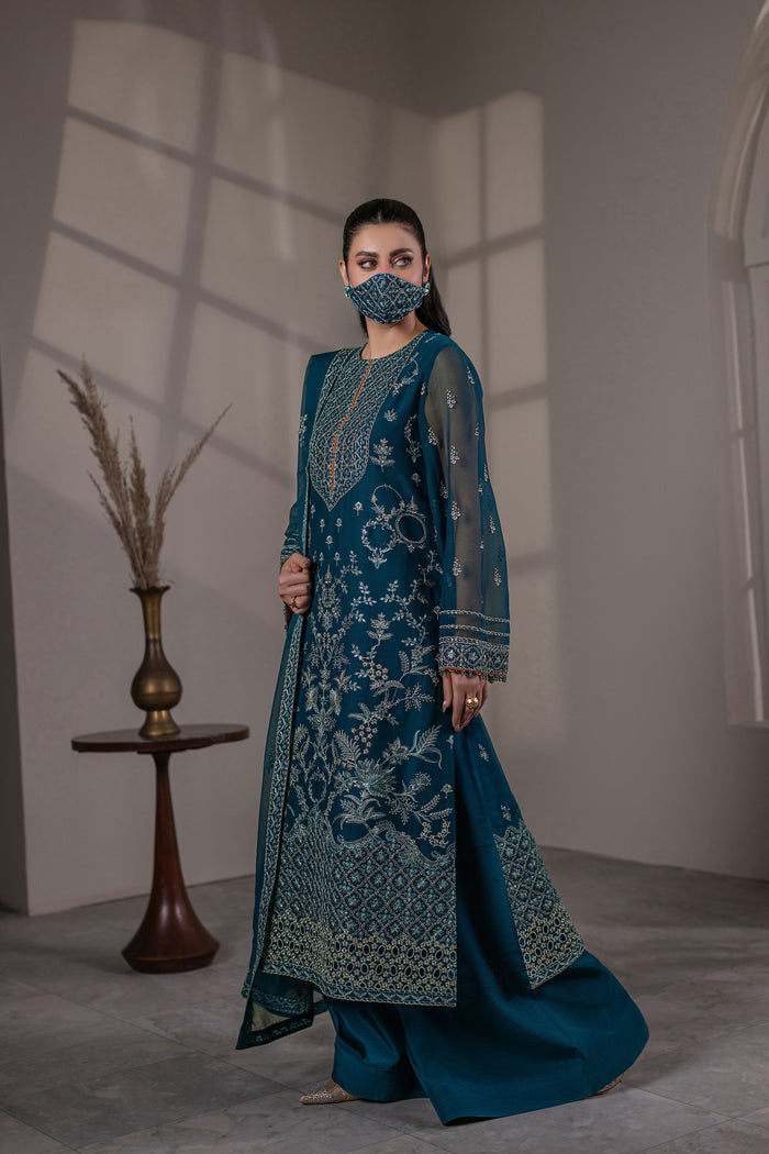 Flossie | Dilkash Kuch Khas | DI-01 B by Flossie - Designer Dress  - Type : Ladies Clothes - Available at Libayah - 100% Original 