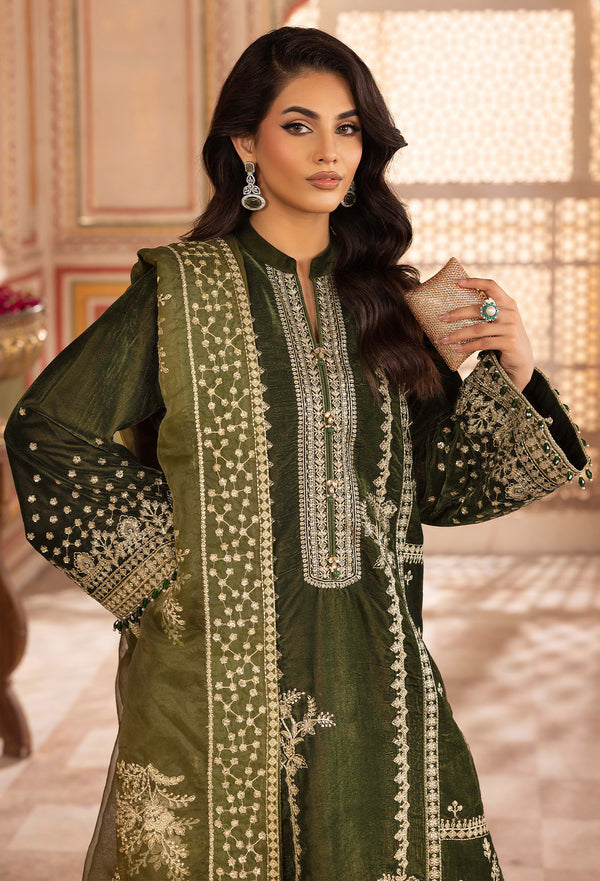 Adans Libas | Velvet 25 | 7524 V by Adans Libas - Designer Dress  - Type : Ladies Clothes - Available at Libayah - 100% Original 