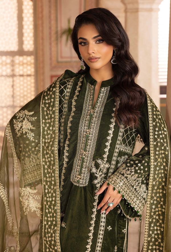 Adans Libas | Velvet 25 | 7524 V by Adans Libas - Designer Dress  - Type : Ladies Clothes - Available at Libayah - 100% Original 