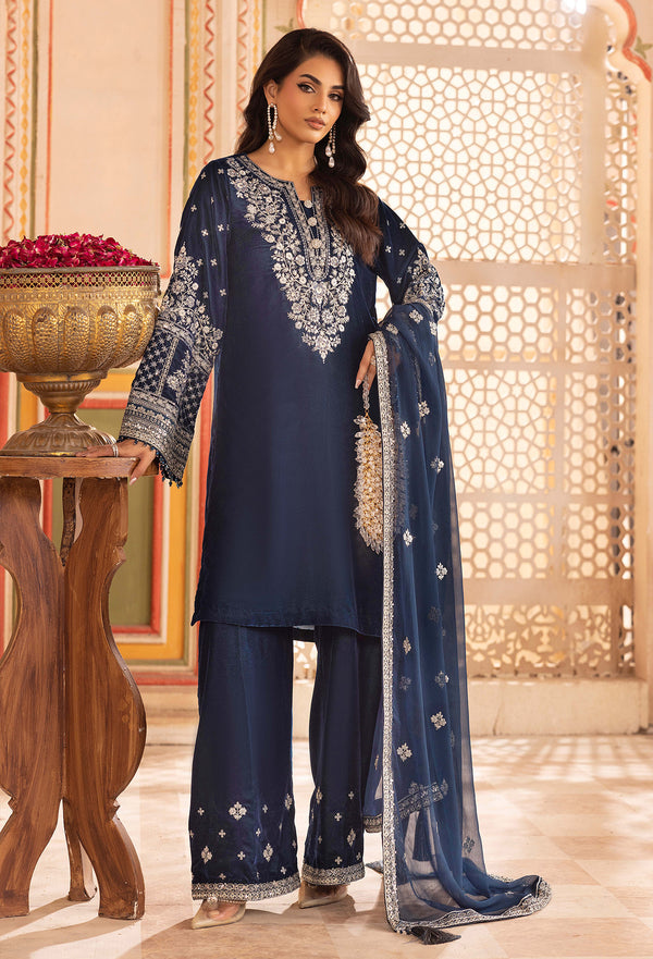 Adans Libas | Velvet 25 | 7529 V by Adans Libas - Designer Dress  - Type : Ladies Clothes - Available at Libayah - 100% Original 