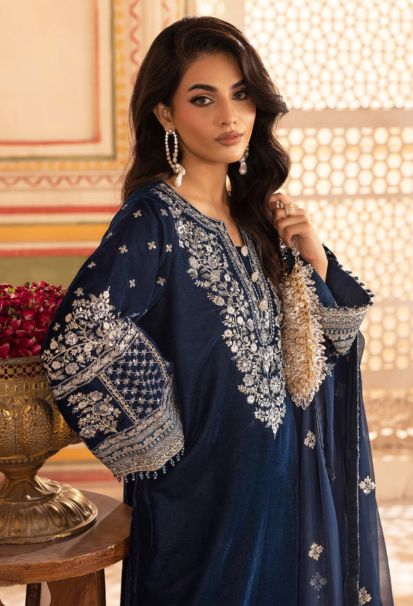 Adans Libas | Velvet 25 | 7529 V by Adans Libas - Designer Dress  - Type : Ladies Clothes - Available at Libayah - 100% Original 