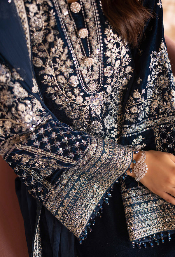 Adans Libas | Velvet 25 | 7529 V by Adans Libas - Designer Dress  - Type : Ladies Clothes - Available at Libayah - 100% Original 